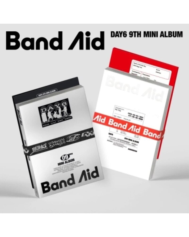 DAY6 – Band Aid (9-asis mini albumas, K-pop) — viršelis