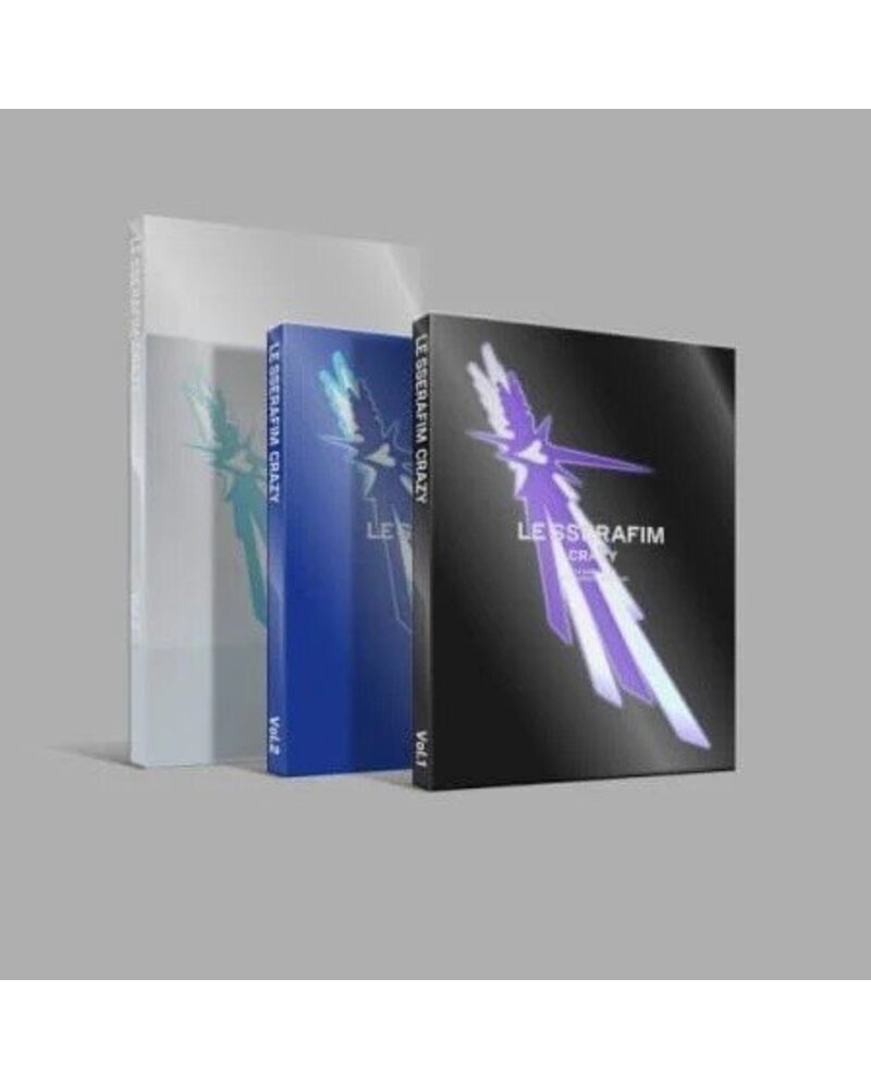 LE SSERAFIM — 4th Mini Album [CRAZY] (Random Version) (K-POP) — viršelis