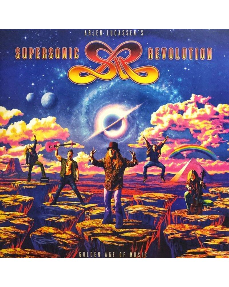 Arjen Lucassen's Supersonic Revolution – Golden Age Of Music (2 LP) — viršelis