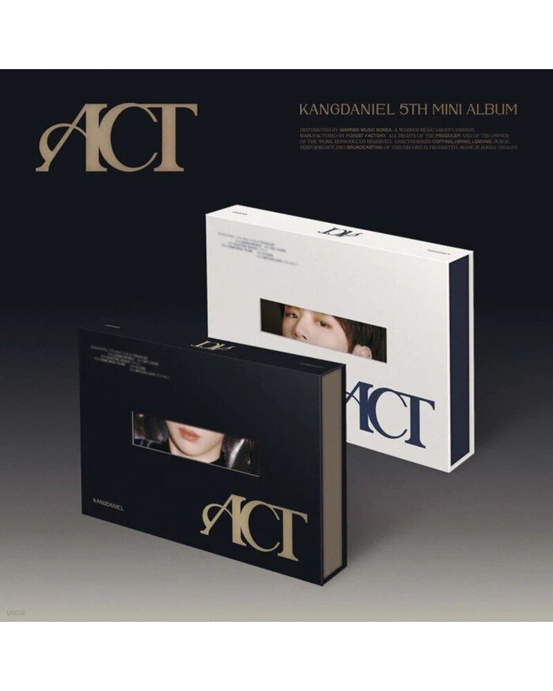 Kang Daniel – Act (5-asis mini albumas, K-pop) — viršelis