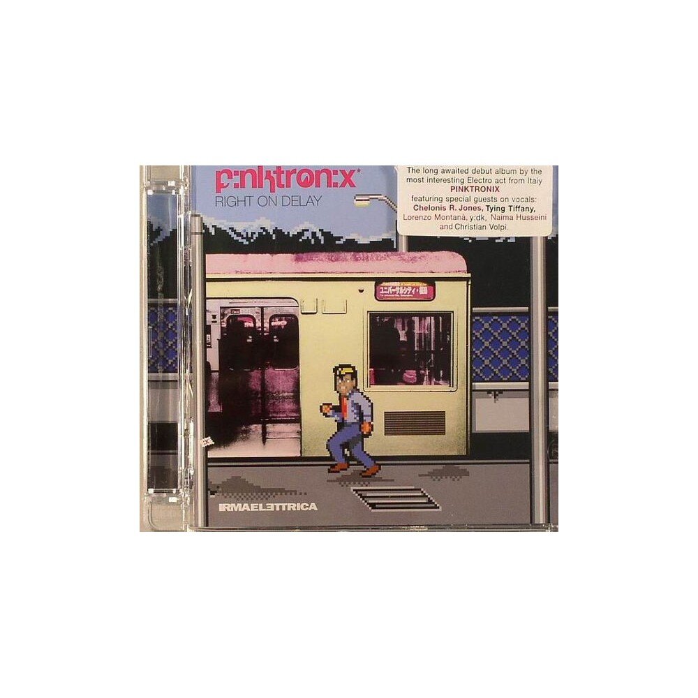 Pinktronix – Right On Delay (CD) — viršelis