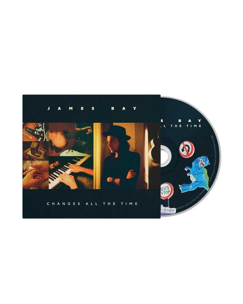 BAY JAMES: CHANGES ALL THE TIME 1CD — CD viršelis