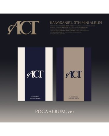 KANGDANIEL: 5th Mini Album [ACT] (POCA Ver.) (Random Version) (K-POP)