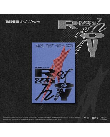 WHIB: 3rd Single Album [Rush of Joy] (K-POP)