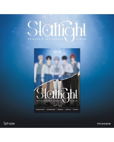 Sphaze: 1st Single Album [Starlight] (K-POP)