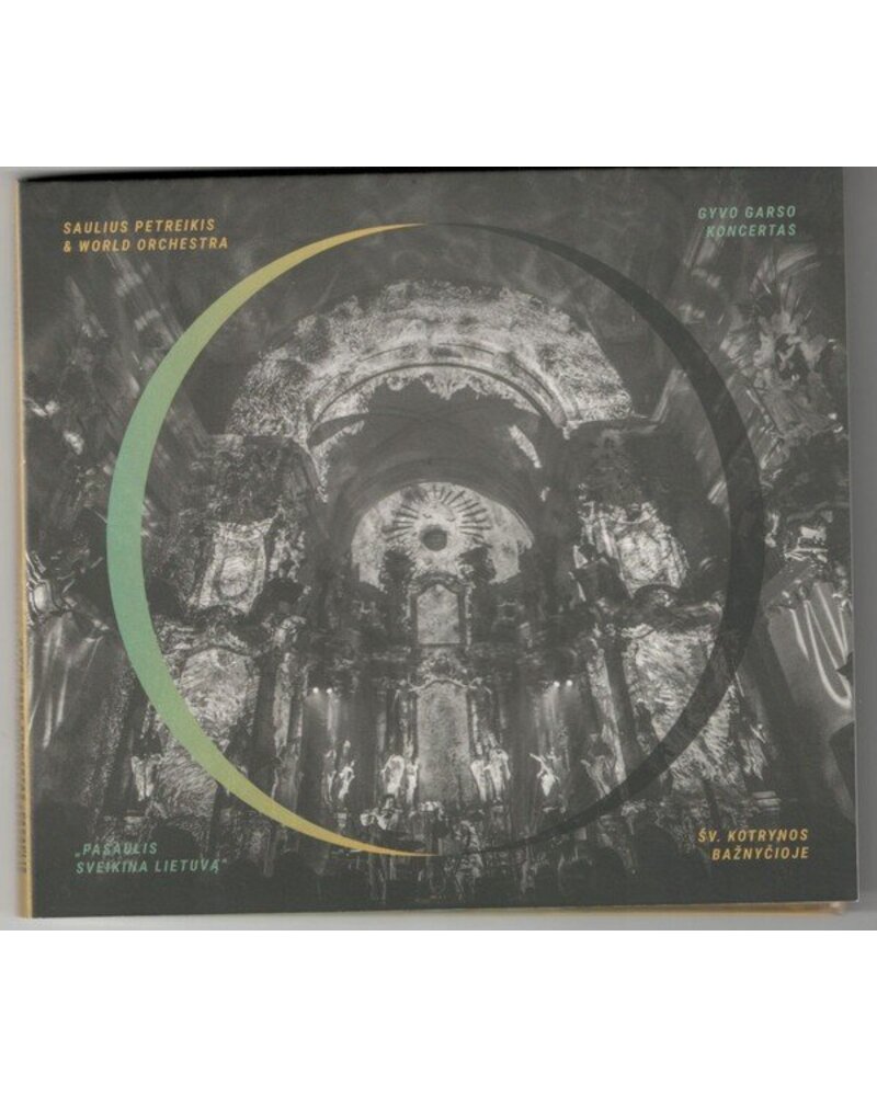 Saulius Petreikis – Pasaulis Sveikina Lietuvą (CD) — viršelis