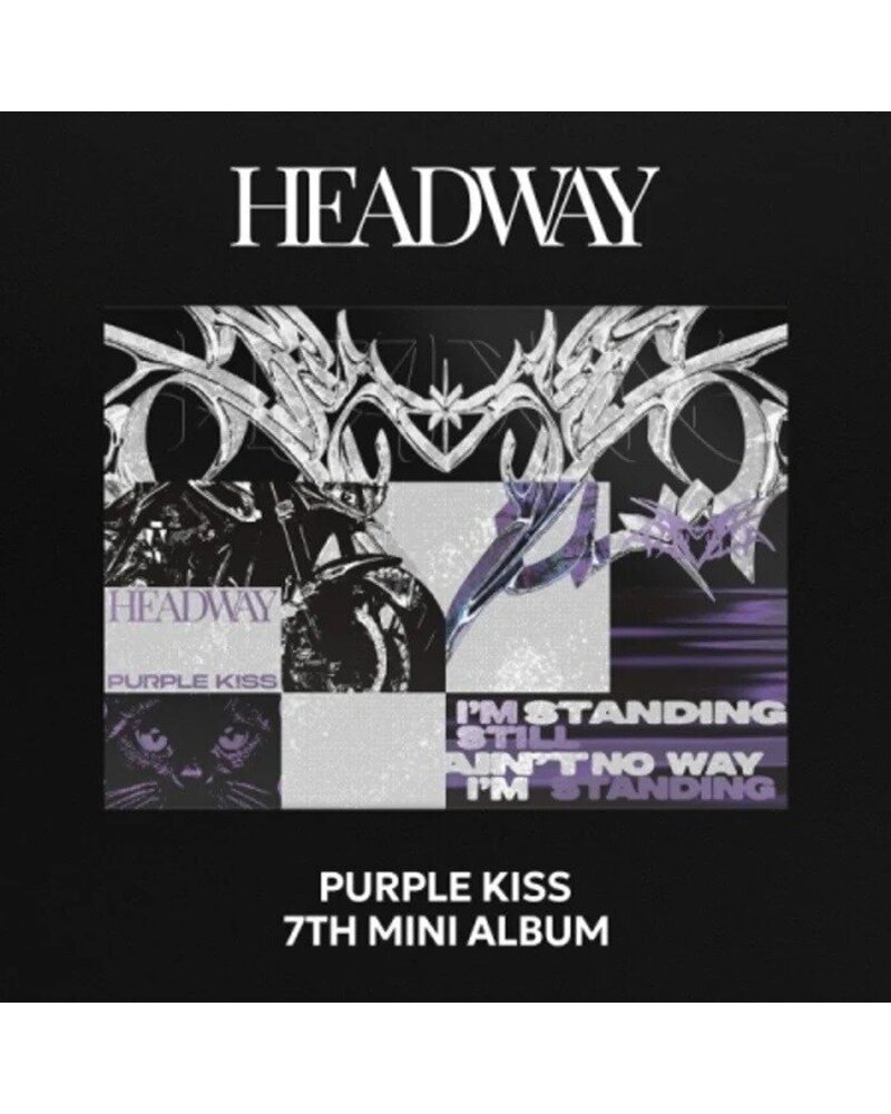 Purple Kiss – Headway (7-asis mini albumas, K-pop) — viršelis