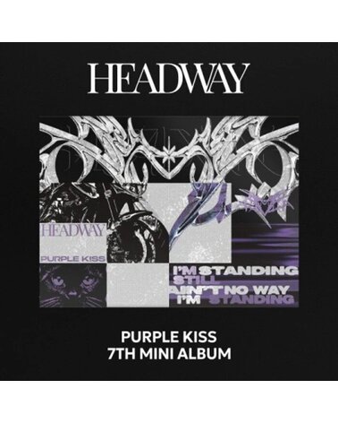 PURPLE KISS: 7th Mini Album [HEADWAY] +Folded Poster (K-POP)