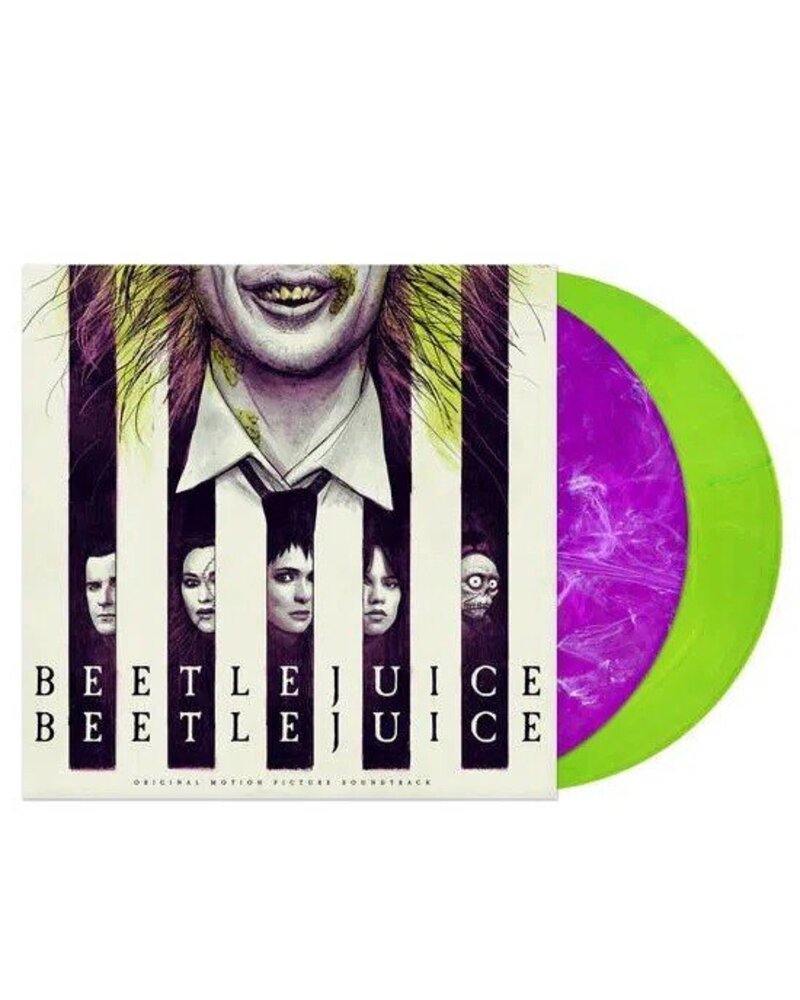 Beetlejuice Beetlejuice garso takelis (spalvota 2 LP) — viršelis