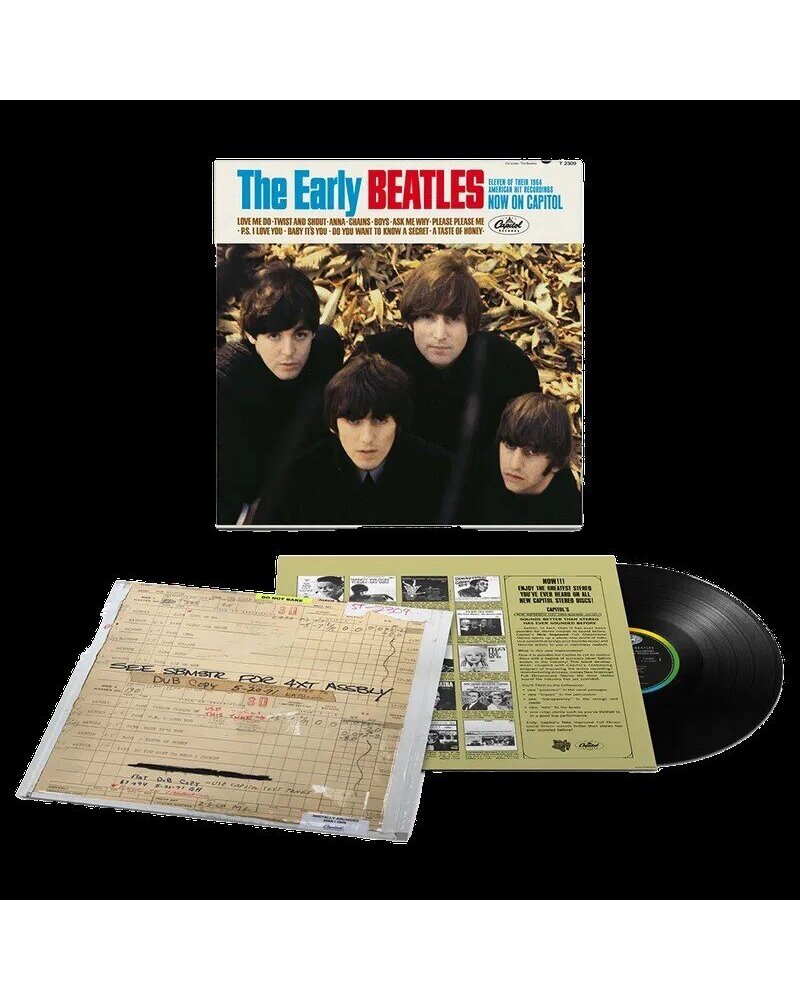 The Beatles – The Early Beatles (vinilo plokštelė) — viršelis