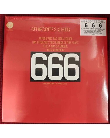 APHRODITE'S CHILD: 666 (THE APOCALYPSE OF JOHN, 13/18) 2LP