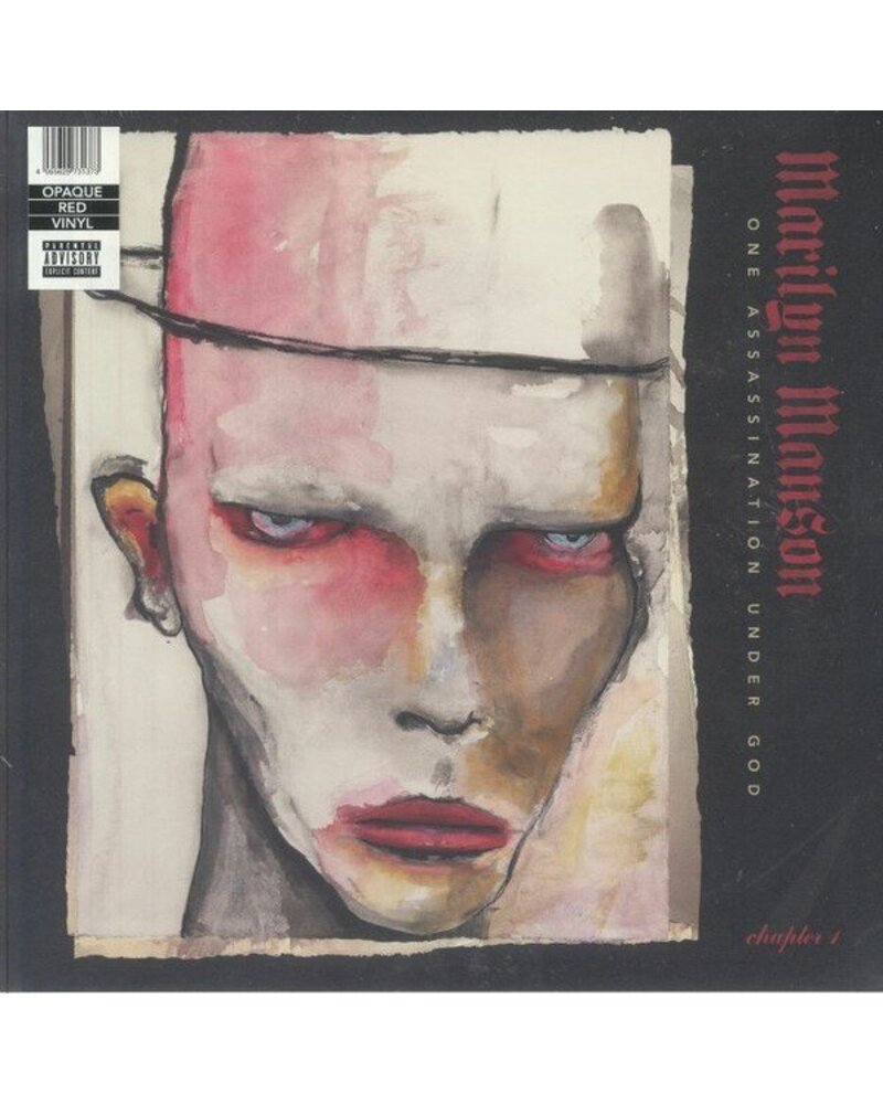 Marilyn Manson – One Assassination Under God (raudona LP) — viršelis