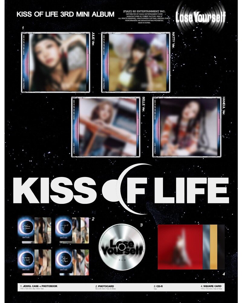 KISS OF LIFE – Lose Yourself (K-pop) — viršelis