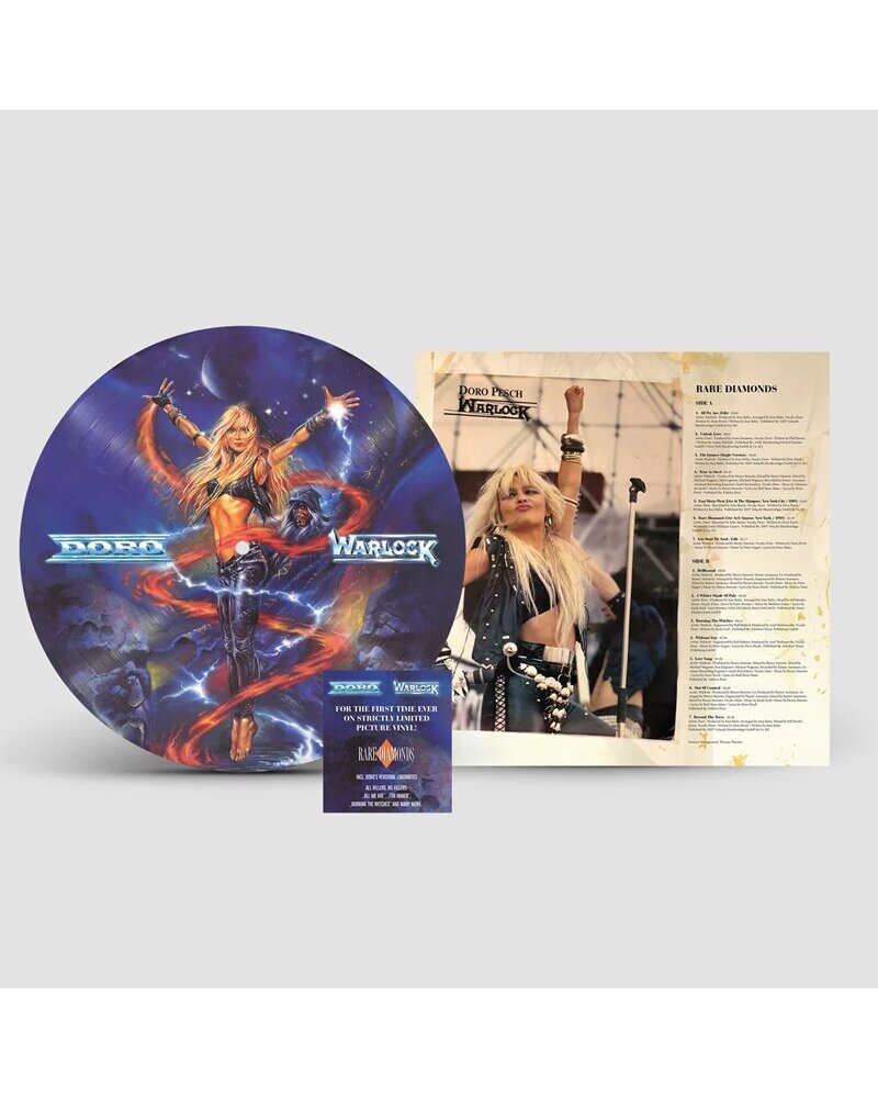 Doro, Warlock – Rare Diamonds (vinilo plokštelė) — viršelis