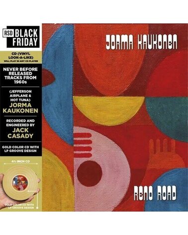 Kaukonen Jorma & Jack Casady: Reno Road-Coloured 2LP BF 2024