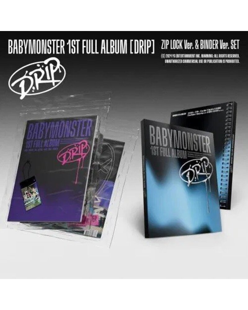BABYMONSTER – Drip (Random Zip Lock) (K-pop) — viršelis