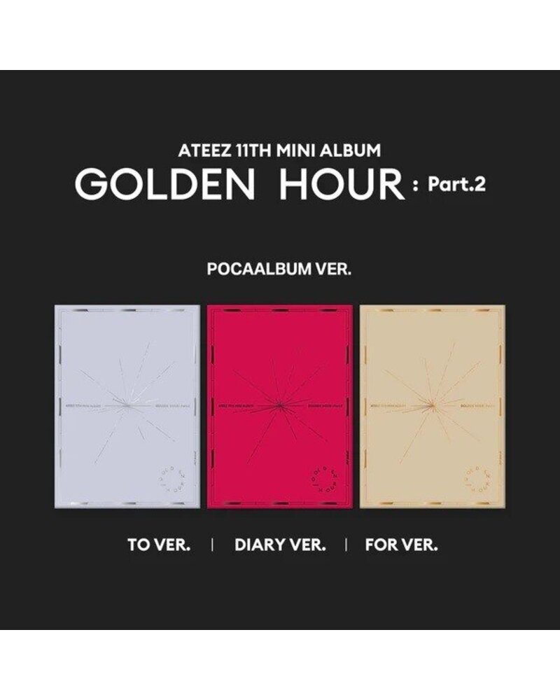 ATEEZ – Golden Hour: Part 2 (Pocaalbum) (K-pop) — viršelis