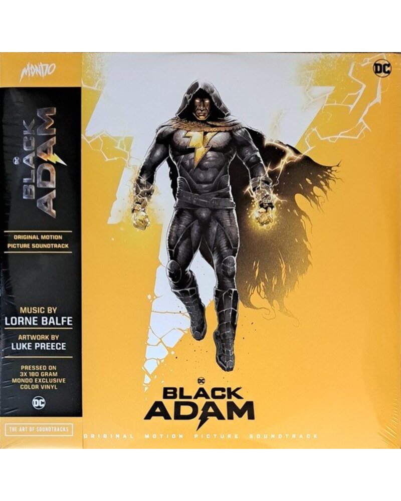 Lorne Balfe – Black Adam garso takelis (3 LP) — viršelis