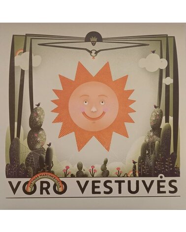 JUSTINAS MARCINKEVIČIUS: VORO VESTUVĖS 1LP Pasakos Vinilas