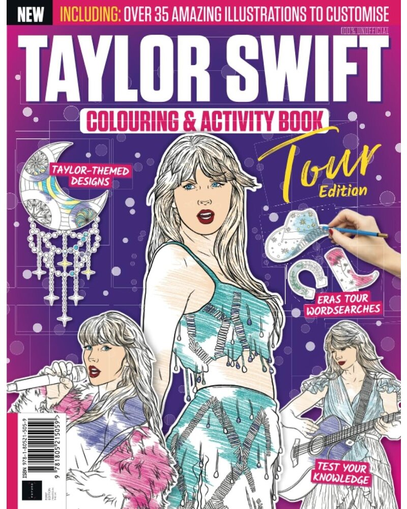 Taylor Swift: Colouring And Activity Book — CD viršelis