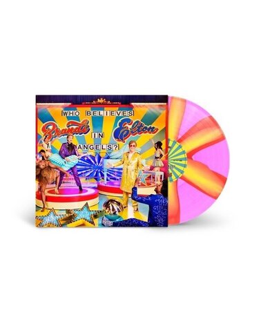 JOHN ELTON/ BRANDI CARLILE: WHO BELIEVES IN ANGELS?-COLOURED LP