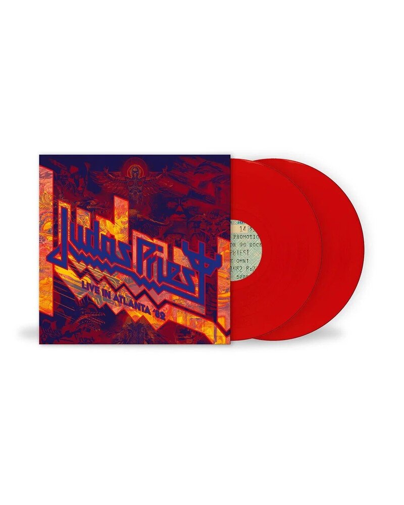 Judas Priest — Live In Atlanta '82 - Red 2LP RSD25 — viršelis