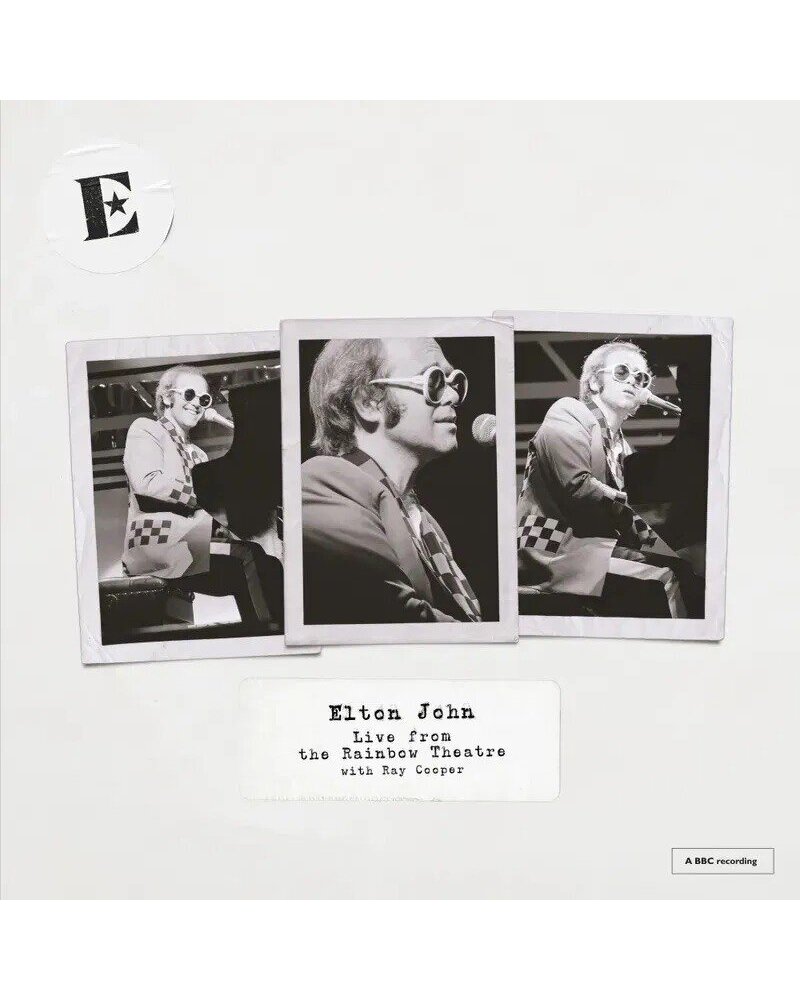 Elton John – Live At The Rainbow Theatre (vinilo plokštelė) — viršelis