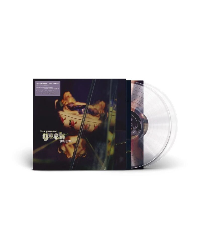 Germano Lisa — Geek The Girl + Inconsiderate Bitch Ep (RSD25 2025 Crystal Clear Vinyl) 2LP — viršelis