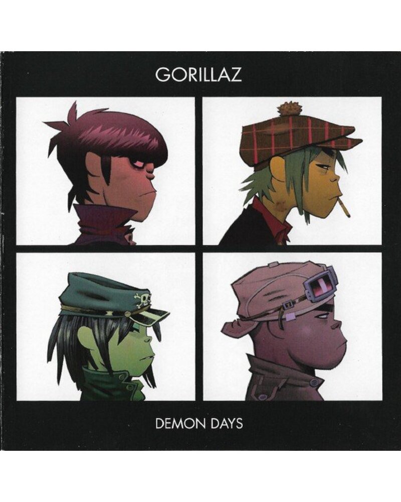 GORILLAZ: DEMON DAYS CD — CD viršelis