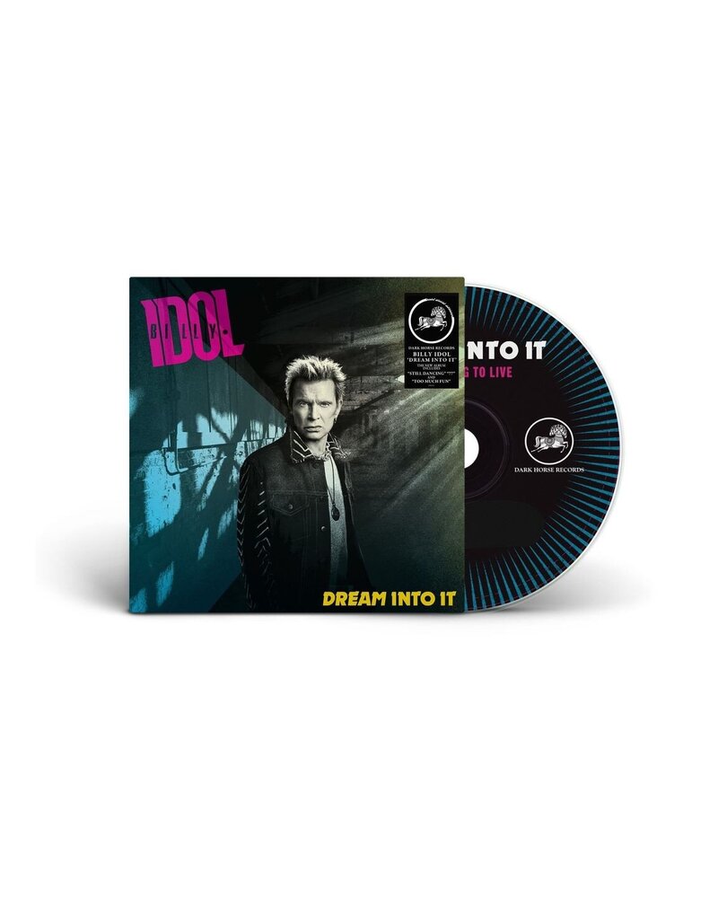 Billy Idol – Dream Into It (CD) — viršelis