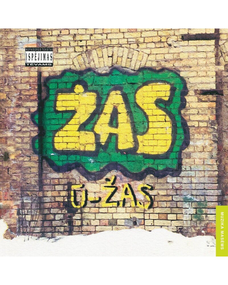 ŽAS – Ū-Žas Spalvota (vinilo plokštelė) — viršelis