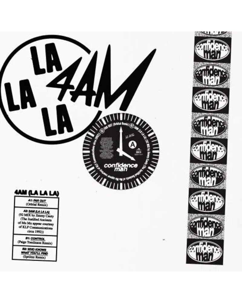 Confidence Man – 4AM (La La La) 12in (LP) — viršelis