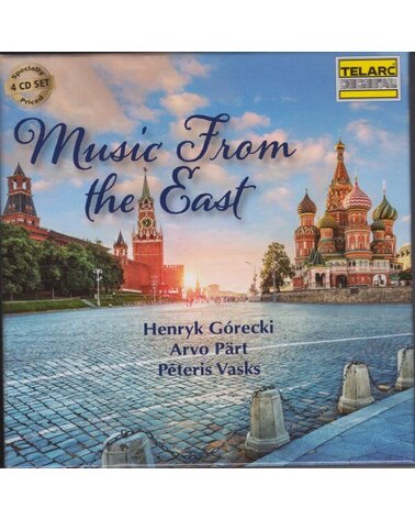 HENRYK GÓRECKI, ARVO PÄRT, PĒTERIS VASKS: MUSIC FROM THE EAST 4CD