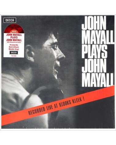 MAYALL JOHN: JOHN MAYALL PLAYS JOHN MAYALL (RECORDED LIVE AT KLOOKS KLEEK!) 1LP