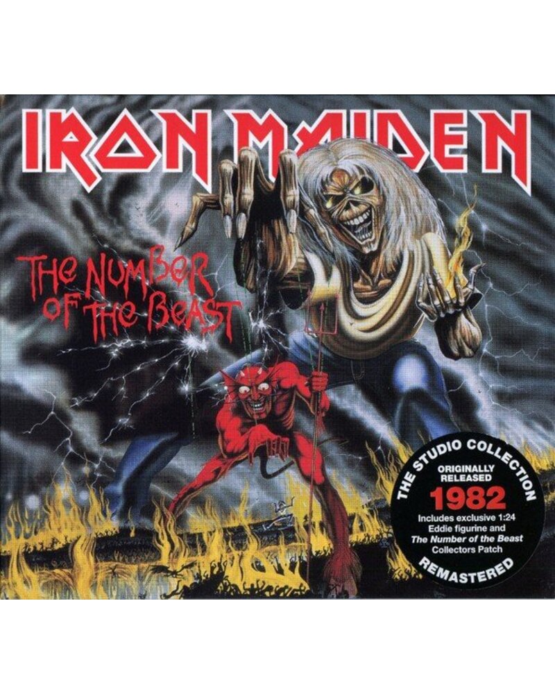 Iron Maiden – The Number Of The Beast (CD) — viršelis