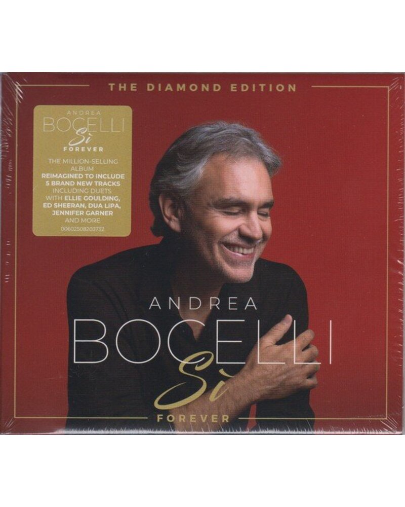 Andrea Bocelli – Sì Forever: The Diamond Edition (CD) — viršelis