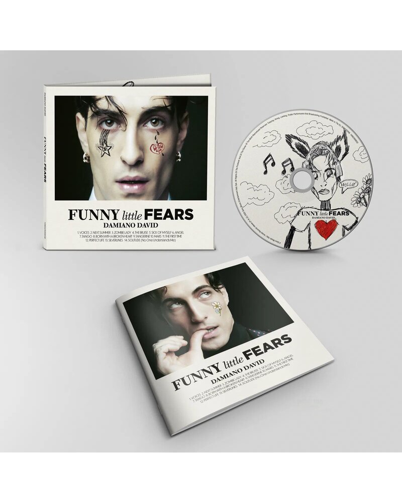David Damiano – Funny Little Fears (CD) — viršelis