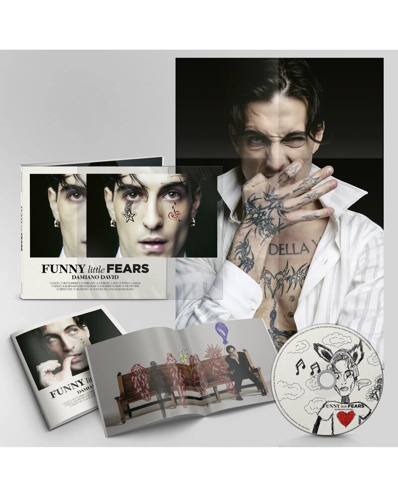 David Damiano – Funny Little Fears Deluxe (CD) — viršelis