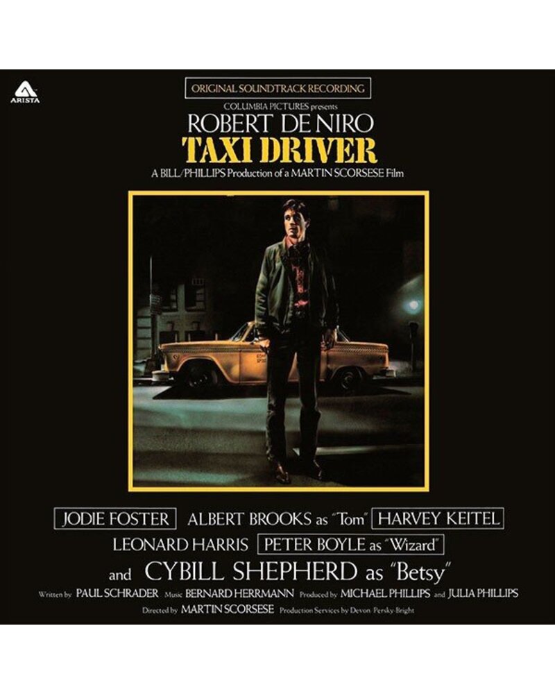 Bernard Herrmann – Taxi Driver (LP) — viršelis