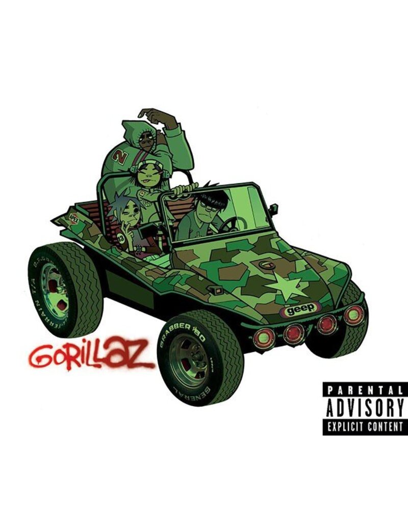 GORILLAZ — GORILLAZ (CD) — viršelis