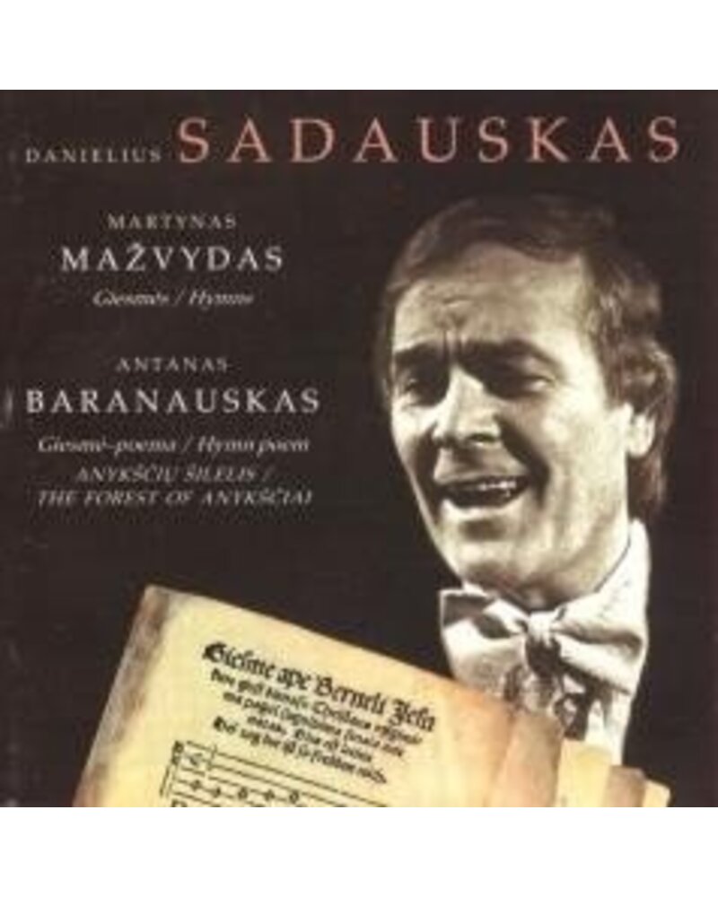 Danielius Sadauskas – Anykščių Šilelis (CD) — viršelis