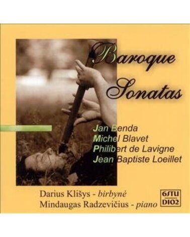 KLIŠYS DARIUS / RADZEVIČIUS MINDAUGAS: RIVERSIO :BAROQUE SONATAS : BENDA, BLAVET, LAVIGNE.. CD