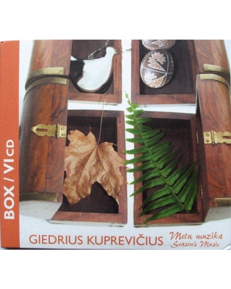 Giedrius Kuprevičius – Metų Muzika (6 CD) — viršelis