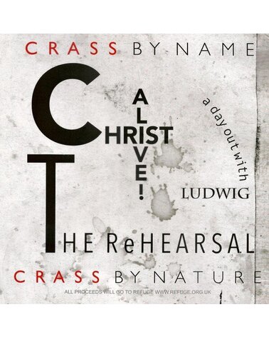CRASS: CHRIST ALIVE! THE REHEARSAL LP- RSD 2021