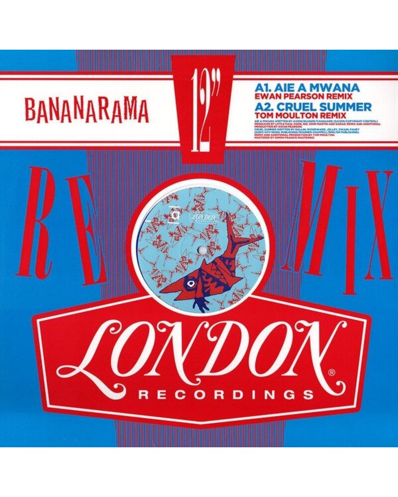 Bananarama – Remixed Vol. 1 (12" vinilo singlas) — viršelis