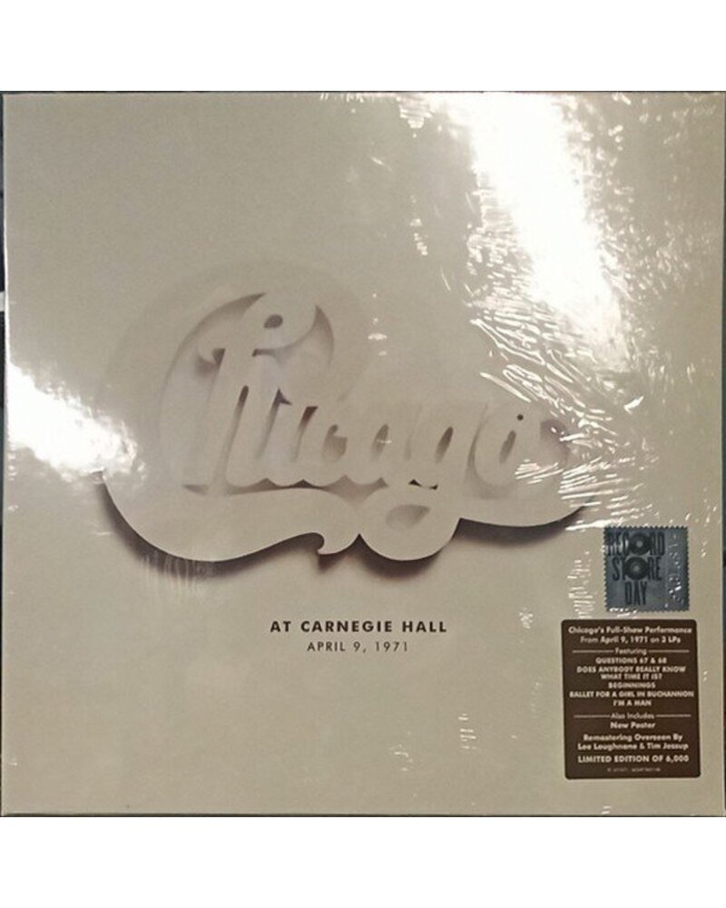 Chicago – At Carnegie Hall, 1971 (3 LP) — viršelis