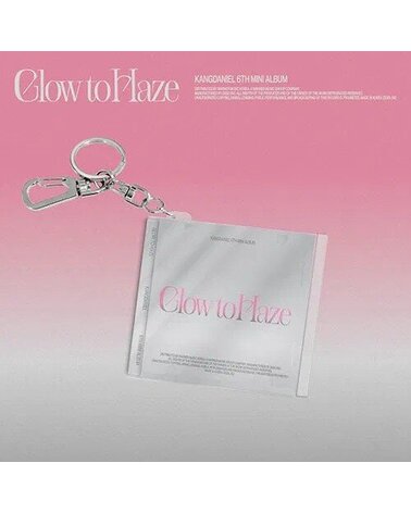 KANG DANIEL: 6TH MINI ALBUM Glow to Haze (MINI CD KEYRING Ver.) (K-POP)