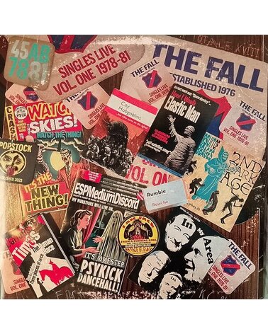 Fall: Singles Live - Vol 1 78-81 2LP