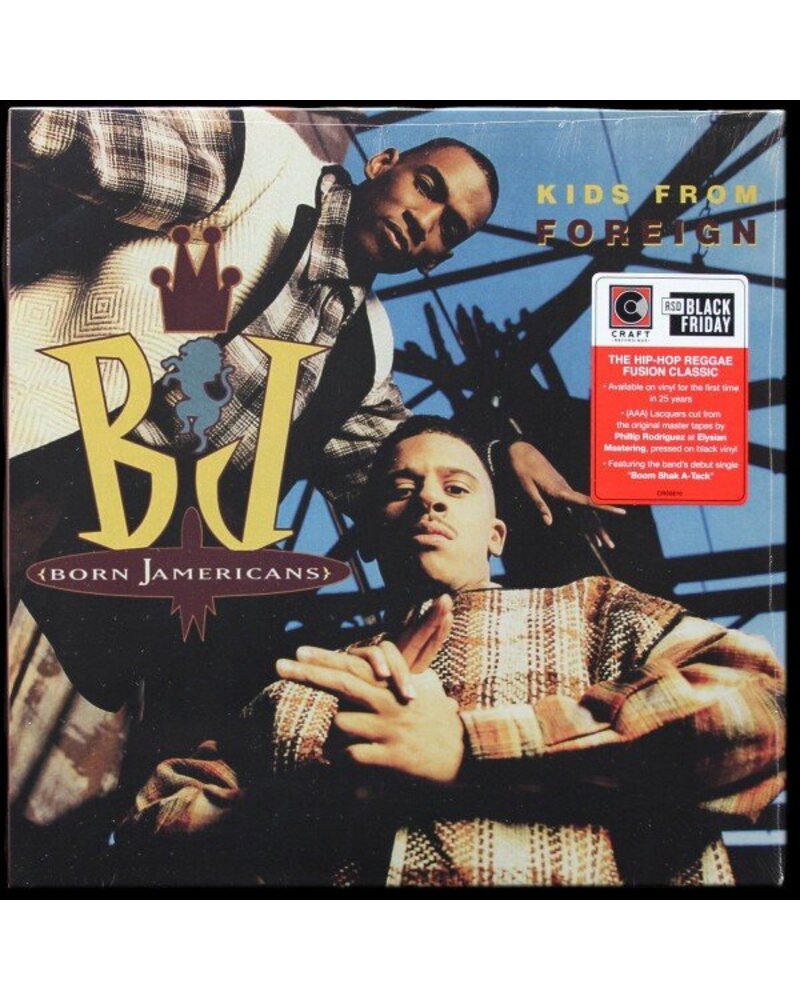 Born Jamericans – Kids From Foreign (LP) — viršelis
