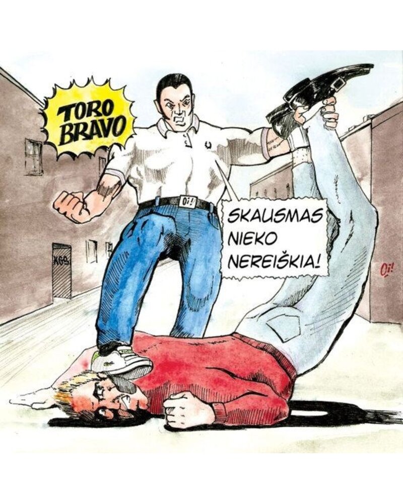 Toro Bravo – Skausmas nieko nereiškia (CD) — viršelis